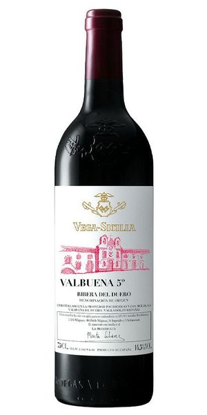 Ribera del Duero tinto  Valbuena 5  Do 2017 Vega Sicilia  0.75 l