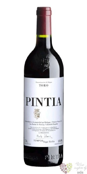Toro tinto  Pintia  Do 2017 bodegas Pintia by Vega Sicilia  0.75 l