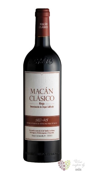 Macn  Classico  2017 Rioja DOCa Vega Sicilia &amp; Benjamin de Rothschild  0.75 l