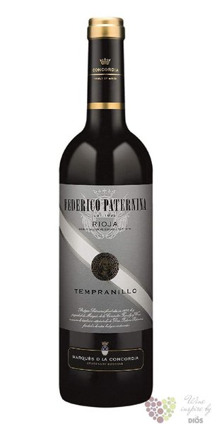 Rioja Tempranillo Doc 2018 Federico Paternina by Concordia  0.75 l