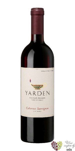 Cabernet Sauvignon  Yarden  2017 Galilee Kosher wine Golan Heights winery  0.75 l