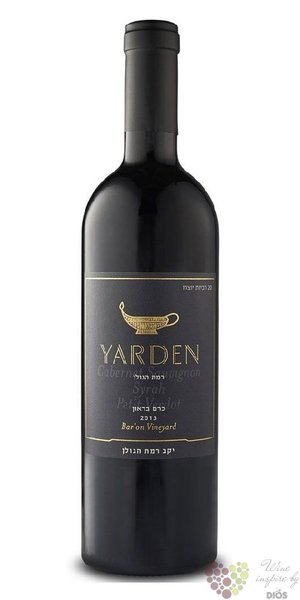 Cabernet Sauvignon cru Baron  Yarden  2014 Galilee Kosher wine Golan Heights  0.75 l