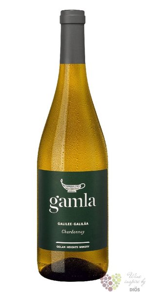 Chardonnay  Gamla  2020 Galilee Kosher wine Golan Heights winery  0.75 l