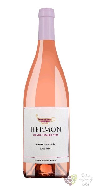 Mount Hermon  Cuve ros  2020 Israel Galilee Kosher wine Golan Heights winery  0.75 l
