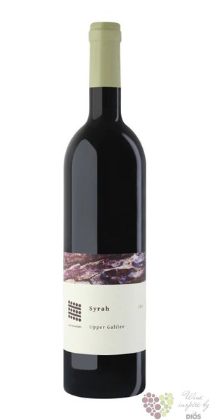 Syrah  Galil label  2022 Galilee kosher wine Galil Mountain  0.75 l