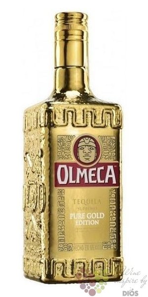 Olmeca  Supremo Pure Gold edition  Hecho en Mexico Arandas mixto tequila 38% vol.  0.70 l