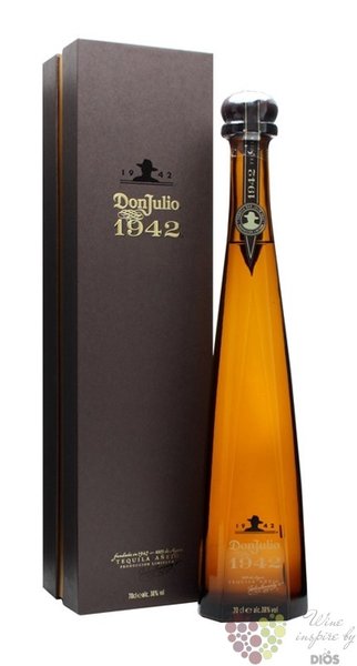 Don Julio  1942 Anjo tm  Blue agave Mexican tequila 38% vol.  0.70 l