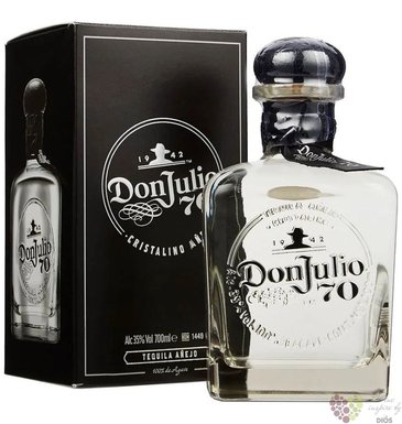Don Julio  70 Crystalino Anjo  Agave azul Mexican tequila  35% vol.  0.70 l