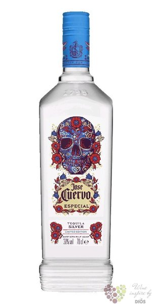 Jos Cuervo especial ltd.  Silver Calavera  Mexican tequila 38% vol.  1.00 l
