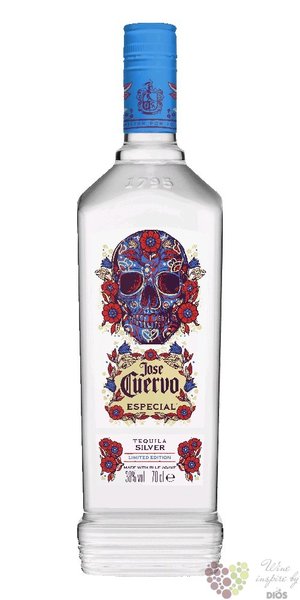 Jos Cuervo especial ltd.  Silver Calavera  Mexican tequila 38% vol.  0.70 l