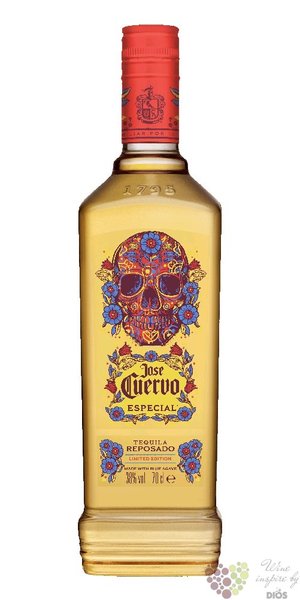 Jos Cuervo especial ltd.  Reposado Calavera  Mexican tequila 38% vol.  0.70 l
