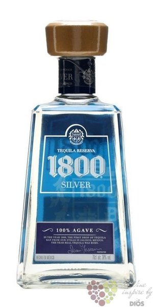 Jos Cuervo Reserva 1800  Blanco   Mexican tequila 38% vol.0.70 l