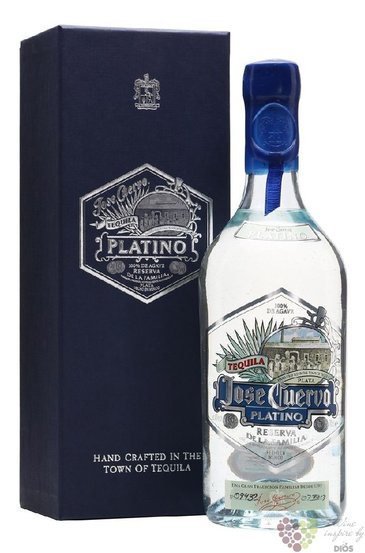 Jose Cuervo Reserva de la Familia  Platino 2022  Agave Azul tequila 40% vol.  0.70 l
