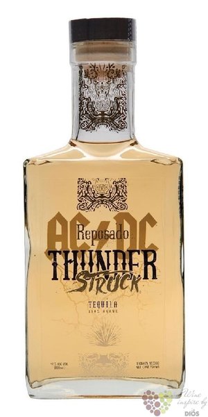 AC/DC Thunder Struck  Reposado  Blue agave Mexican tequila 40% vol.  0.70 l