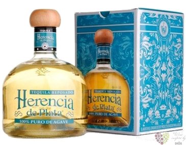 Herencia de Plata  Reposado  100% of Blue agave Mexican tequila 38% vol. 0.70l