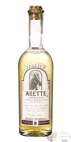 Arette  Reposado   of Blue agave Mexican tequila   38% vol. 0.70l