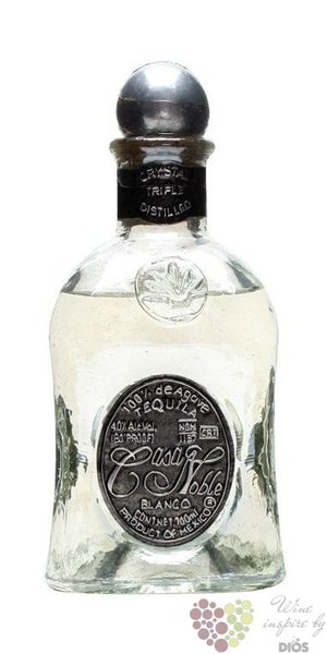 Casa Noble  Blanco  100% of Blue agave Mexican tequila 40% vol.    0.70 l