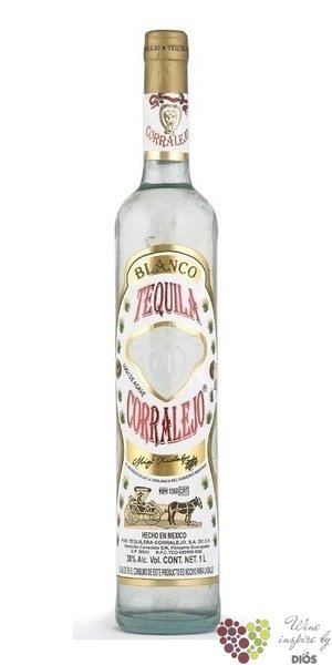 Corralejo  Blanco  Agave Azul Mexican tequila 38% vol.  0.70 l