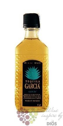 Garcia  Gold  original Mexican mixto tequila 38% vol.    0.05 l