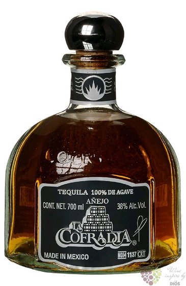 la Cofradia aejo  Reserva especial  Blue agave Mexican tequila 38% vol.  0.70 l