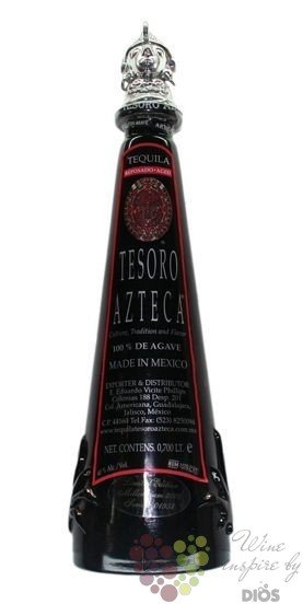 Tesoro Azteca Artesenal  Reposado  ltd edition 100% of Blue agave tequila 40%vol.    0.70 l