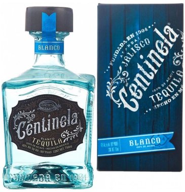 Centinela  Blanco  100% of Blue agave Mexican tequila  38% vol.  0.70 l