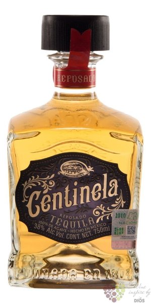 Centinela  Reposado  100% of Blue agave Mexican tequila 38% vol.    0.70 l