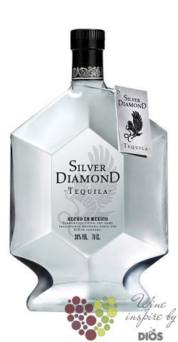 Silver Diamond blanco original Mexican mixto tequila 38% vol.    0.70 l