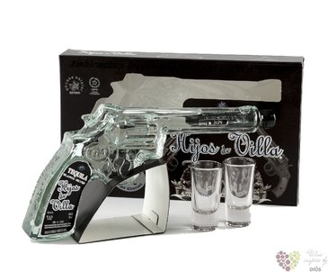 Hijos de Villa Revolver „ Blanco ” Mexican tequila 40% vol.   0.20 l