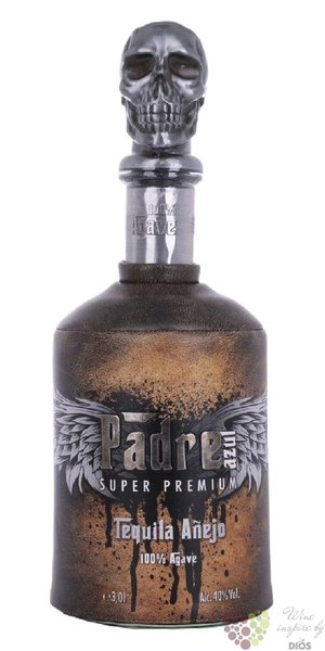 Padre Azul  Aejo  Super premium Mexican tequila 40% vol.  3.00 l