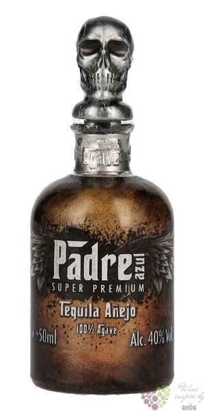 Padre Azul  Aejo  Super premium Mexican tequila 40% vol.  0.05l