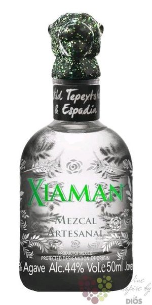 Padre Azul  Xiaman  Super premium Mexican Joven Mezcal 44% vol.  0.05 l