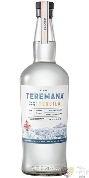 Teremana  Blanco by Dwayne Johnson  Agave Auzul Mexican Tequila 40% vol.  1.00 l