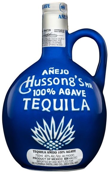 Hussongs  Anejo  100% Agave Mexican tequila  40% vol.  0.70 l