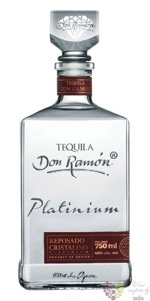 Don Ramon  Platinium Cristalino Reposado  Mexican tequila  35% vol.  0.70 l