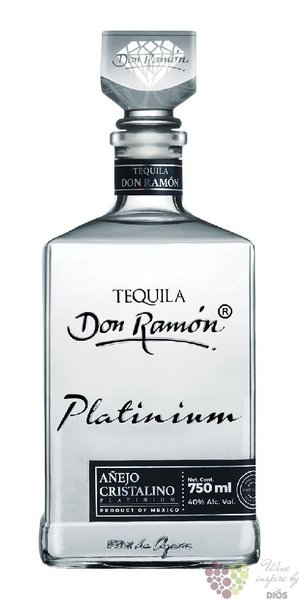 Don Ramon  Platinium Cristalino Anejo  Mexican tequila  35% vol.  0.70 l