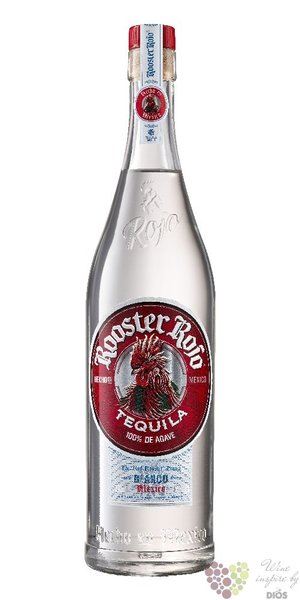 Rooster Rojo  Blanco  Agave Azul Mexican Tequila 38% vol. 0.7l