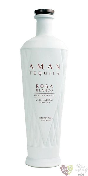 Aman  Blanco Rosa  Mexican tequila 40% vol. 0.70 l