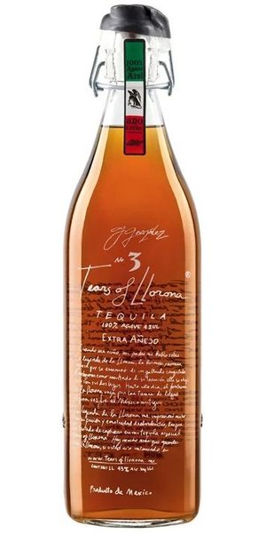 Tears of Llorona  Extra Anejo  Mexican tequila  43% vol.  1.00 l