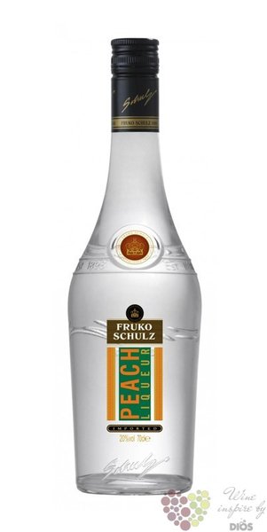 Fruko Schulz  Peach  Czech Peach liqueur 20% vol. 0.70 l