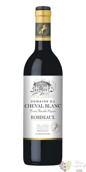 Domaine du Cheval Blanc rouge  cuve Grande Vignes  2016 Bordeaux Aoc  0.75 l
