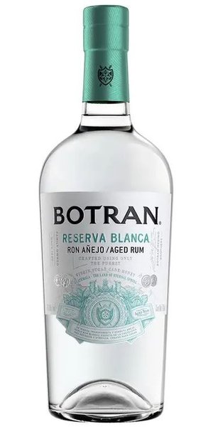 Botran  Reserva blanco  aged Guatemalan rum  40% vol.  1.00 l