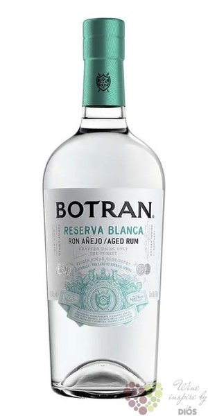 Botran  Sistema Solera Reserva blanca  aged Guatemala rum 40% vol.  0.70 l