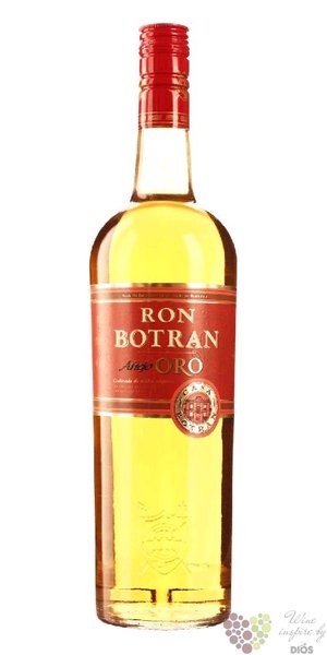 Botran „ Aňejo Oro ” aged rum of Guatemala 40% vol.  1.00 l