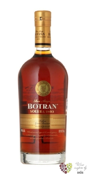 Botran  Solera 1893  aged Guatemalan rum 40% vol.  1.00 l