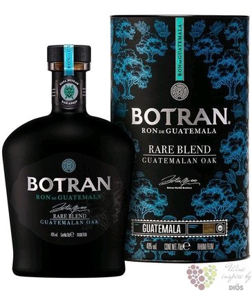 Botran  Rare blend  aged Guatemalan rum 40% vol.  0.70 l
