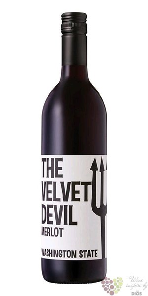 Merlot  the Velvet Devil  2019 Washington State Ava Charles Smith  0.75 l