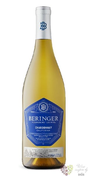 Chardonnay  Founders Estates  California AVA Beringer vineyards  0.75 l
