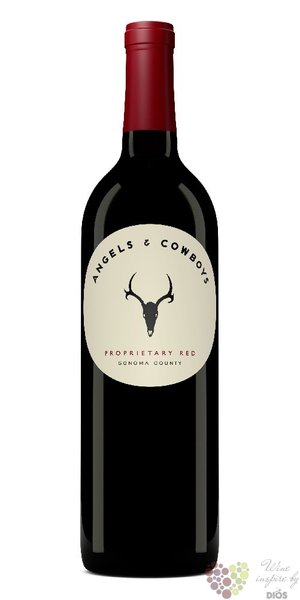 Proprietary red  Angels &amp; Cowboys  2016 Sonoma county Ava Cannonball  0.75 l