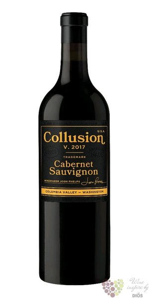Cabernet Sauvignon  Collusion  2017 Columbia River Valley Ava Grounded  0.75 l